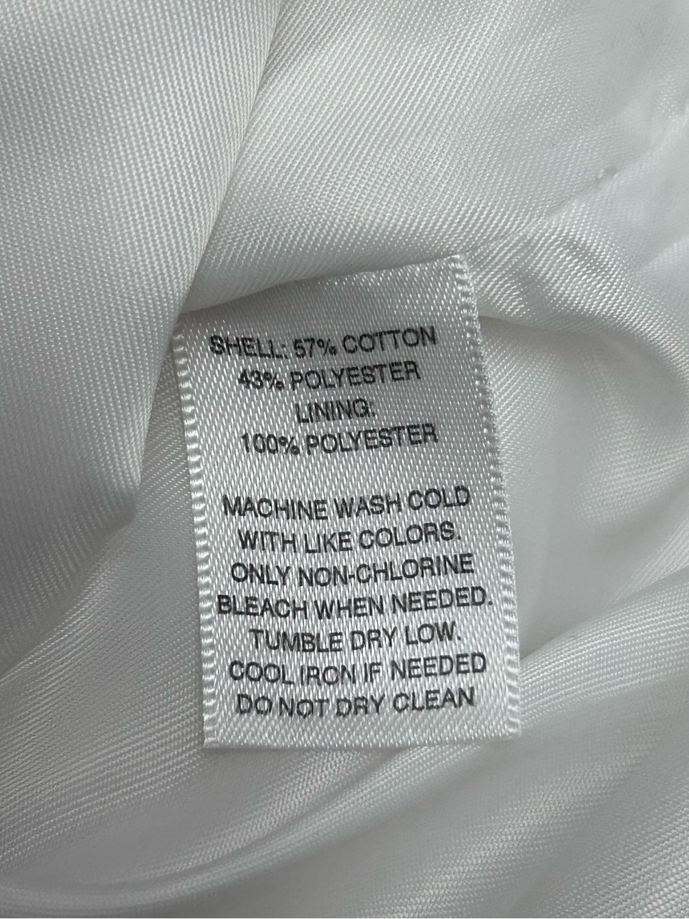š¤MAKE OFFERš¤ White House Black Market White Double Breasted Trench Jacket MED - Picture 7 of 8